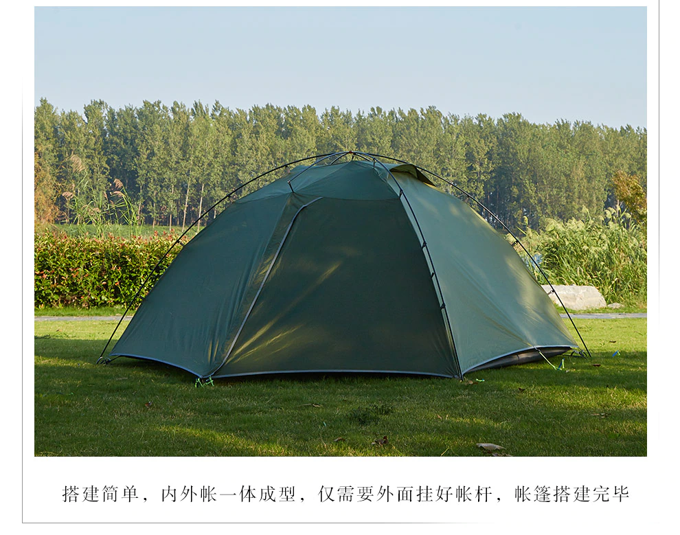 Cheap Goat Tents ASTA GEAR Outdoor Camping Tent Large Space Ultrlight Hiking Backpacking Waterproof UFO   